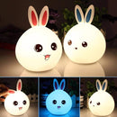 Cute Silicone Bunny Night Lamp