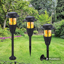 LED Solar Torch Light with Automatic Light Control