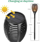 LED Solar Torch Light with Light Control